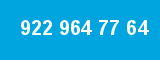 922 964 77 64 922 964 77 64